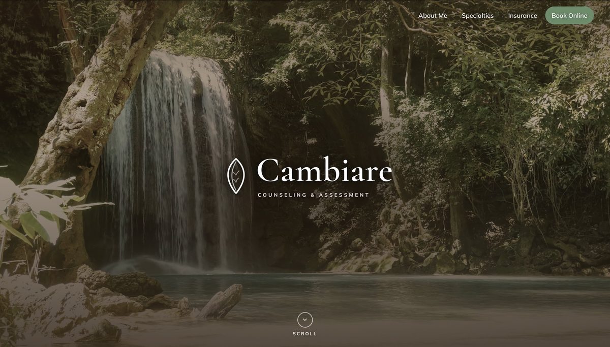Cambiare Counseling and Assessment homepage